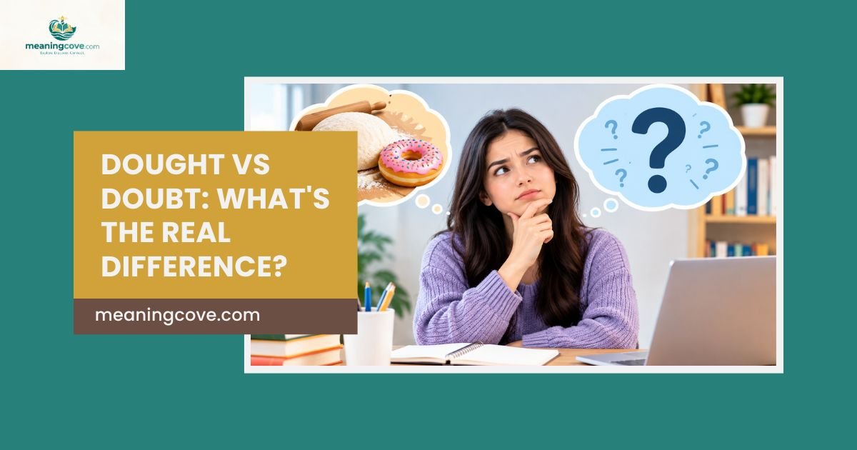 Dought vs Doubt: What's the Real Difference?